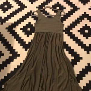 Olive Green H&M Maxi Dress